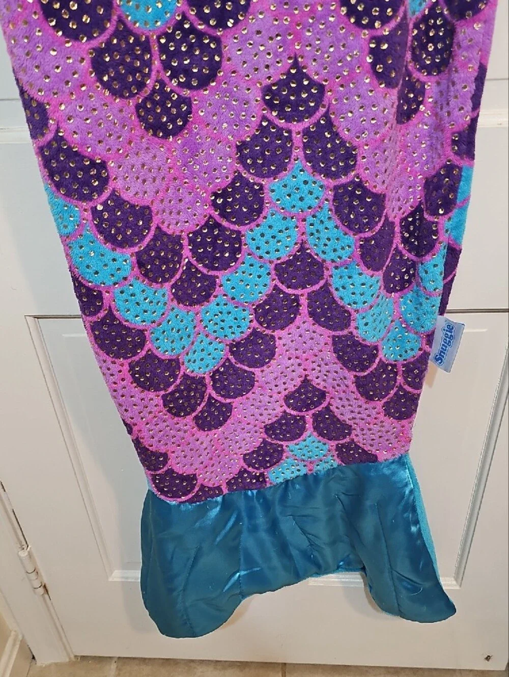 Girls' Mermaid Sequin Sleeper Bag - Purple & Turquoise